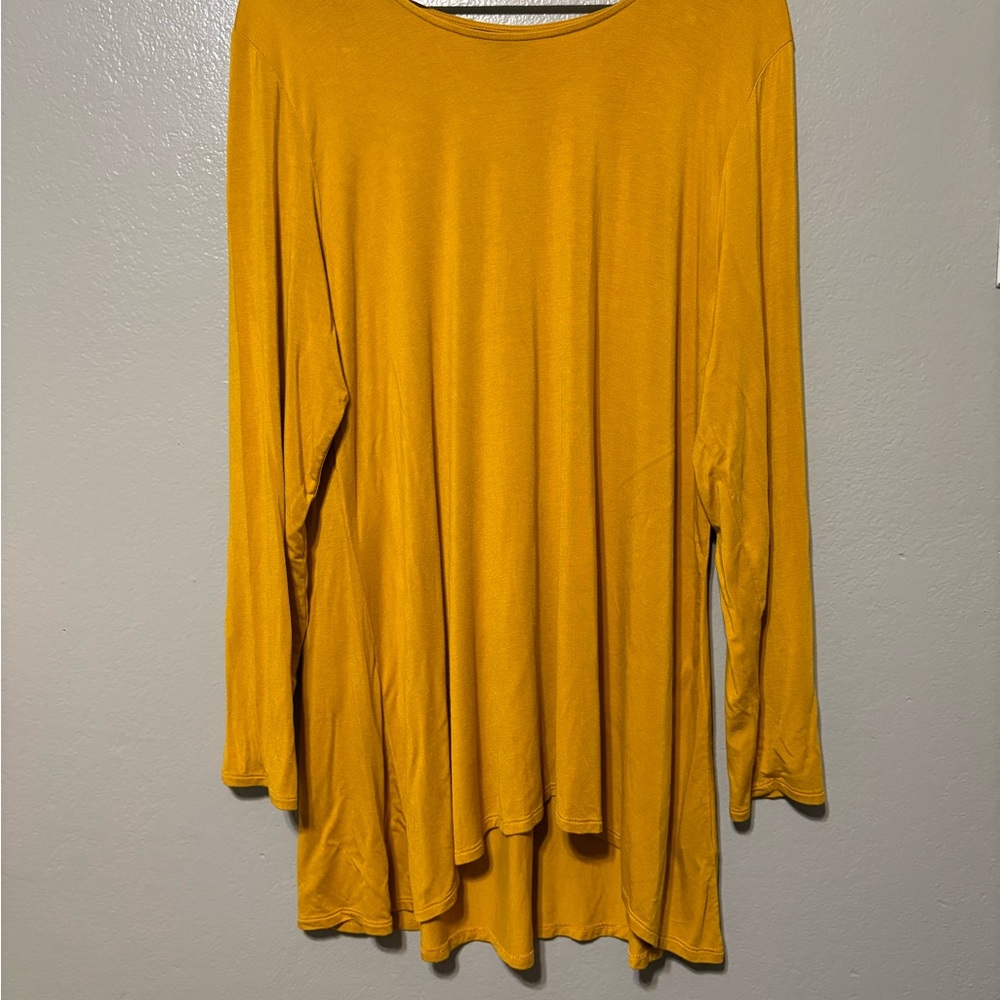 Intro. Mustard or Goldish Women's Tunic Top‎ size XL
